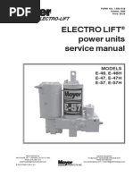 Meyer Service Manual