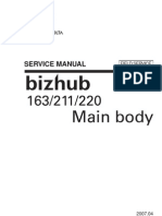 Filehost - KONICA MINOLTA BizHub 163, 211, 220 Field Service Manual