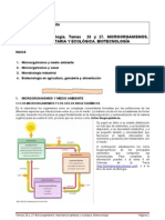 Temas 26-27. Microorganismos Importancia Sanitaria y Ecológica