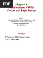 Combinational CMOS Combinational CMOS Ombinational MOS Ombinational MOS Circuit and Logic Design Circuit and Logic Design G G G G