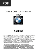 Mass Customization at BMW