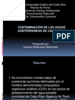 Contaminación de Las Aguas Subterráneas en Cabo Rojo - 1