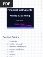 Financial Instruments Derivatives PPT MBA FINANCE