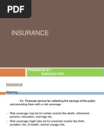 Insurance Service PPT Mba