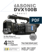 DVX100B Manual