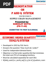 P and Q System@Sudip Bakshi