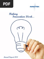 InnoTek Limited 2010 Annual Report