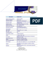 Venable 3120 0.01Hz 2.2MHz Datasheet