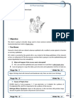 GI Pharmacology: Objective