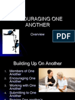 Building Up One Another - Lesson 2 - Encouraging One Another