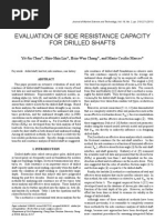 Side Resistance Capacity of Piles