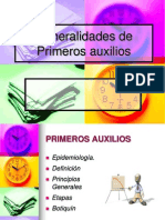 1) Introduccion Primeros Auxilios