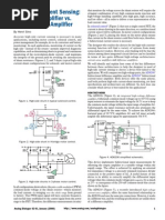 High Side Current Sensing