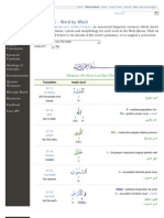 Verse (6:1) - Word by Word: Quranic Arabic Corpus