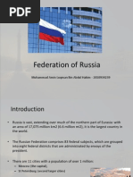 Federation of Russia: Muhammad Amin Luqman Bin Abdul Hakim - 2010934239