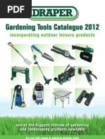 Garden Tools Cata EUR1, Promocion Jardineria DRAPER, WWW - Herrapro.es