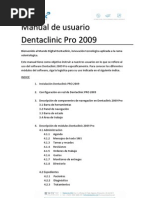 Manual de Usuario Dentaclinic 2009 PRO