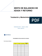 05 Procedimiento de Balanceo