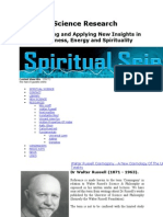 Spiritual Science Research