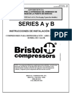 Compresores Bristol Intrucciones de Instalacion