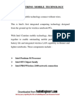 Intel Centrino Mobile Technology Slides