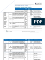 Check Point License Guide: General Pricelist (Software Blades and NGX)