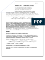 Ajuste de Curva e Interpolación (Metodos Numericos)