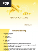 Personal Selling