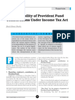 Provision of PF Act