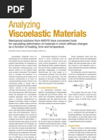 AA V2 I4 Analyzing Viscoelastic Materials