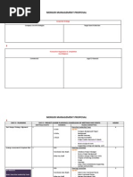 Merger Management Template