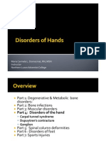 Musculoskeletal Disorders Part 4 Disorders of The Hands