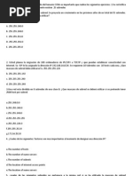 Ejercicios Subnetting