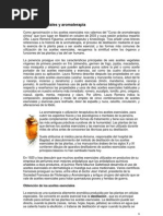 Aceites Esenciales y Aromaterapia