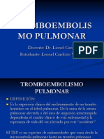 Tromboembolismo Pulmonar