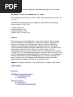 Life Estimation of Distribution Transformers Considering Axial Fatigue in Loose Winding Conductors