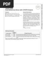 74VHCT245A Octal Buffer/Line Driver With 3-STATE Outputs: Features General Description