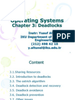 Operating Systems: Chapter 3: Deadlocks