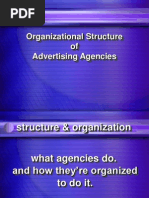 Organizational Structure of Advertising Agencies