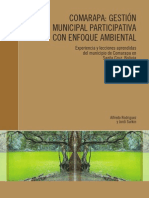 Planificación Municipal Ambiental Comarapa