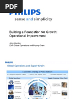 Building A Foundation For Growth: Building A Foundation For Growth: Operational Improvement