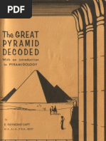 E Raymond Capt - The Great Pyramid Decoded Pyramidology