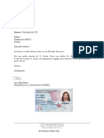 Modelo Carta Autorización