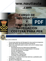 Curso de Navegación y Ejercicios de Navegación para PER