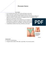 Pressure Sores: Assessment