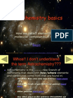 Astrochemistry Basics: How We Detect Elements and Molecular Compounds in Space