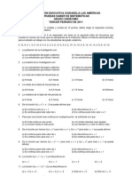 Pruebas Saber de Medidas de Tendencia Central y Ad de Funciones Grado 11c2b0