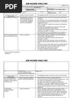 JHA For Crates-Boxes With Potential Hazardous Substances