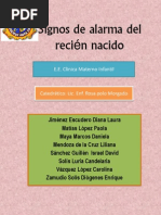 Signos de Alarma Del Recién Nacido