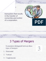 Types of Mergers